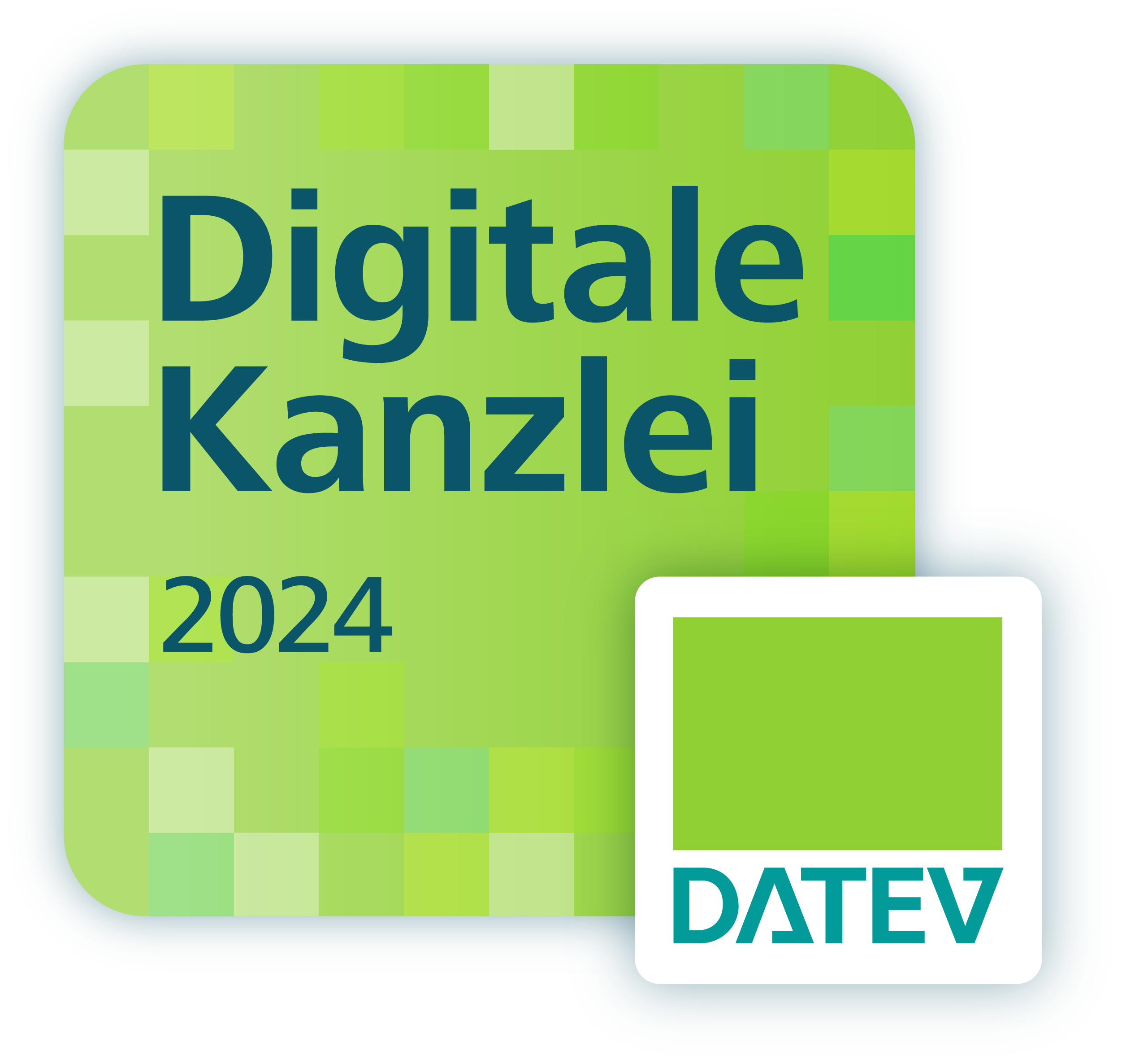 Die Auszeichnung zur als Digitale DATEV Kanzlei 2024