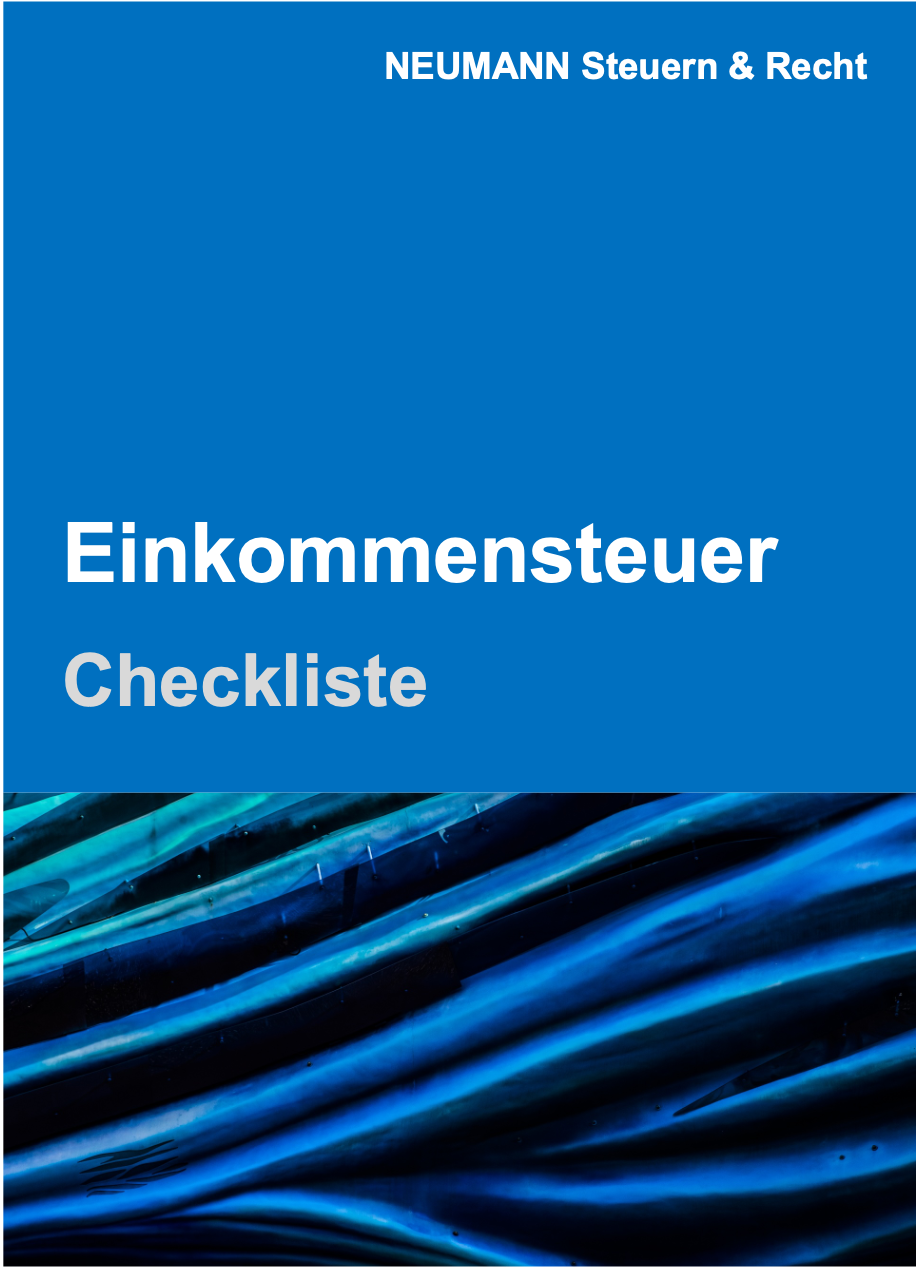 Einkommensteuer - Checkliste